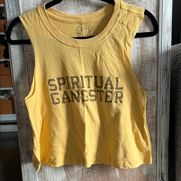 Spiritual Gangster Tops - Spiritual Gangster slub knit muscle tank